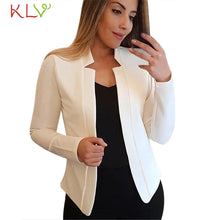 Load image into Gallery viewer, Women Jacket Chic Slim Elegant Office Lady Suit Coat